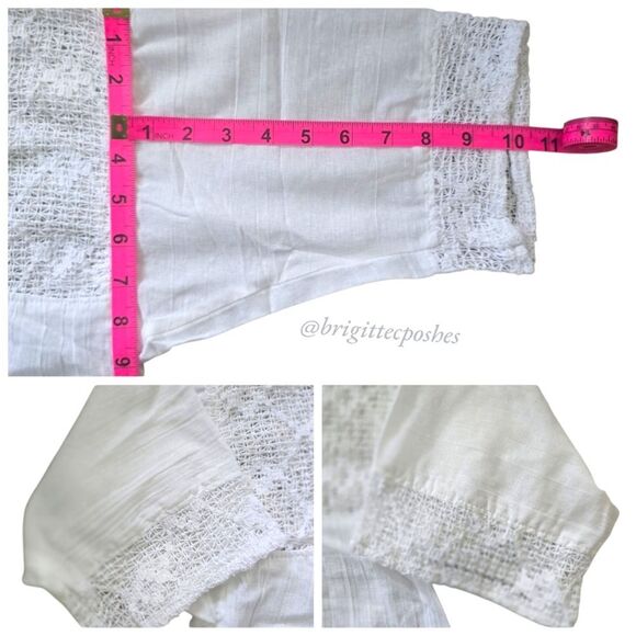 HANDMADE Traditional Laced Mexican Blouse - Picture 12 of 13